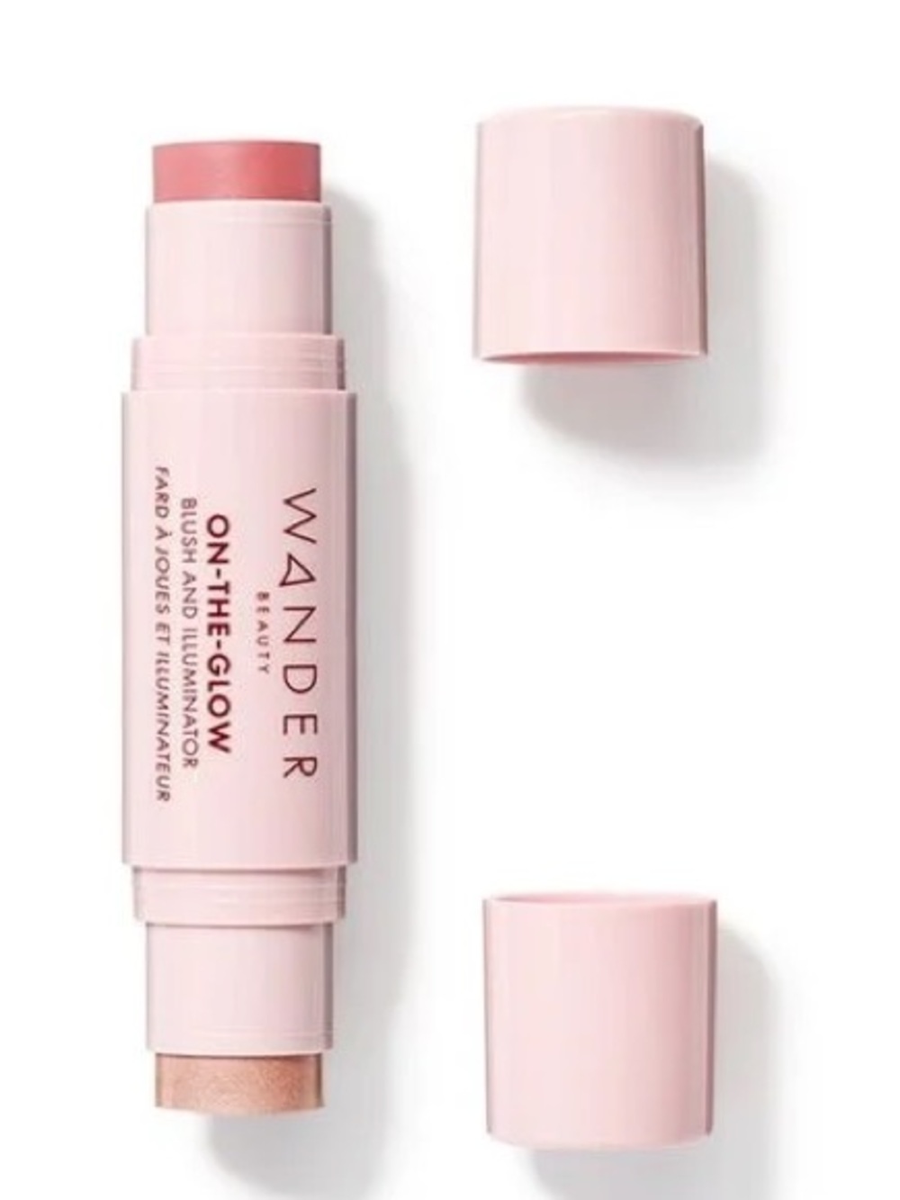 NEW Wander Beauty On-the-glow Blush And Illuminator - Sienna Sunset-Nude Glow
